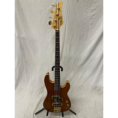 Schecter Guitar Research Used Schecter Guitar Research Custom Shop Michael Anthony Signature Gloss Natural Electric Bass Guitar