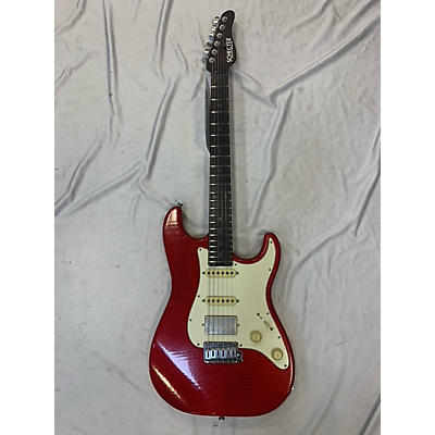 Used Schecter Guitar Research Custom Shop Nick Johnston Nitro Finish Atomic Fire Solid Body Electric Guitar