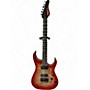 Used Schecter Guitar Research Custom Shop Sunset 24 Red Stain/Black Burst Solid Body Electric Guitar Red Stain/Black Burst