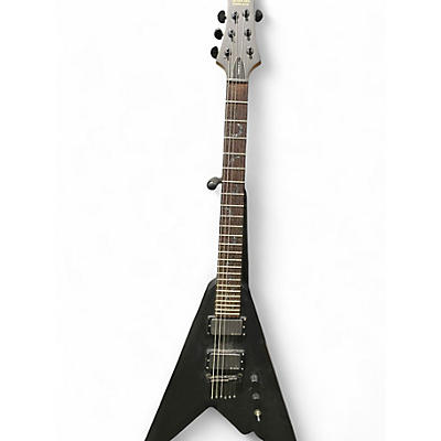 Used Schecter Guitar Research DAMIEN B2 Black Solid Body Electric Guitar