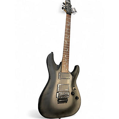 Used Schecter Guitar Research DAMIEN FR Flat Black Solid Body Electric Guitar
