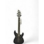 Used Schecter Guitar Research DIAMOND C1 BLACKOUT Black Solid Body Electric Guitar Black