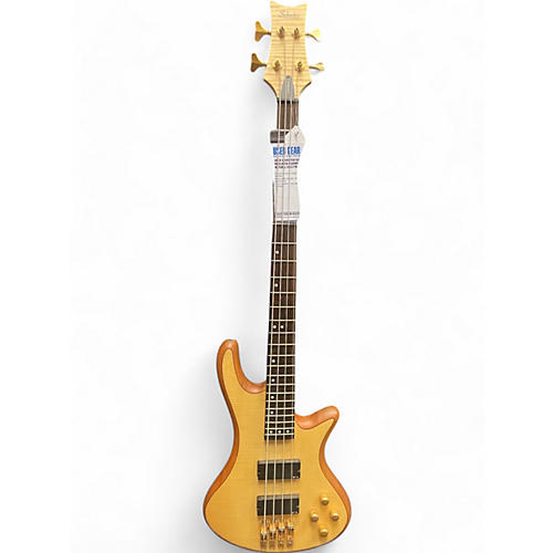 Schecter Guitar Research Used Schecter Guitar Research DIAMOND CUSTOM 4 Natural Electric Bass Guitar Natural