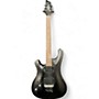 Used Schecter Guitar Research DIAMOND SERIES 006 DELUXE LH Black Electric Guitar Black