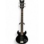 Used Schecter Guitar Research DIAMOND SERIES BLACK Electric Bass Guitar BLACK