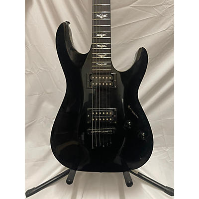 Schecter Guitar Research Used Schecter Guitar Research DIAMOND SERIES Black Solid Body Electric Guitar