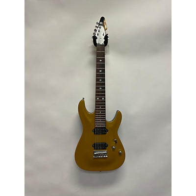 Schecter Guitar Research Used Schecter Guitar Research DIAMOND SERIES C-7 Gold Solid Body Electric Guitar