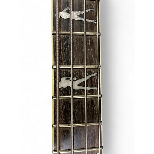 Used Schecter Guitar Research DIAMOND SERIES C4 Black Electric Bass Guitar Black