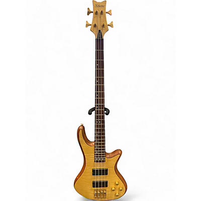 Schecter Guitar Research Used Schecter Guitar Research DIAMOND SERIES CUSTOM-4 Natural Electric Bass Guitar