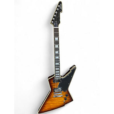 Used Schecter Guitar Research DIAMOND SERIES E1 Vintage Sunburst Solid Body Electric Guitar