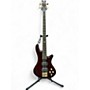 Used Schecter Guitar Research DIAMOND SERIES ELITE-4 Wine Red Electric Bass Guitar Wine Red