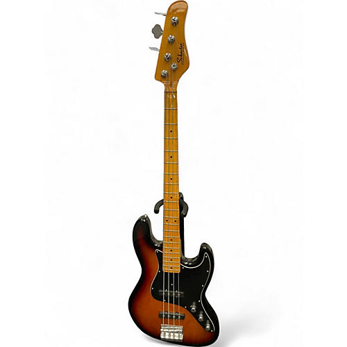 Used Schecter Guitar Research DIAMOND SERIES J4 Tobacco Burst Electric Bass Guitar Tobacco Burst