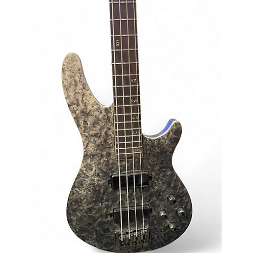 Used Schecter Guitar Research DIAMOND SERIES MVP Vince Price C-4 Satin Black Electric Bass Guitar Satin Black