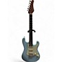 Used Schecter Guitar Research DIAMOND SERIES NICK JOHNSTON ATOMIC BLUE Solid Body Electric Guitar ATOMIC BLUE