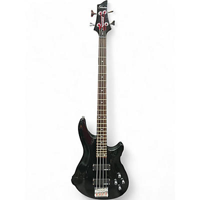 Used Schecter Guitar Research DIAMOND SERIES OMEN 4 Black Electric Bass Guitar