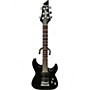 Used Schecter Guitar Research DIAMOND SERIES OMEN-6 Black Solid Body Electric Guitar Black
