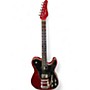 Used Schecter Guitar Research DIAMOND SERIES PT Fastback II B METALLIC RED Solid Body Electric Guitar METALLIC RED