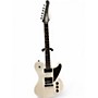 Used Schecter Guitar Research DIAMOND SERIES ULTRA WHITE AND BLACK Solid Body Electric Guitar WHITE AND BLACK
