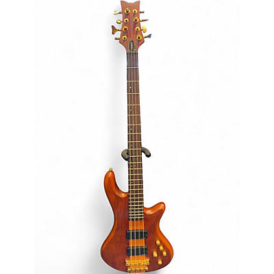 Used Schecter Guitar Research DIAMOND STUDIO 8 Natural Electric Bass Guitar