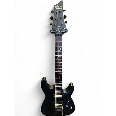 Used Schecter Guitar Research Damien - FR Black Solid Body Electric Guitar