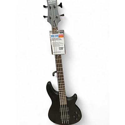 Schecter Guitar Research Used Schecter Guitar Research Damien 4 String Black Electric Bass Guitar