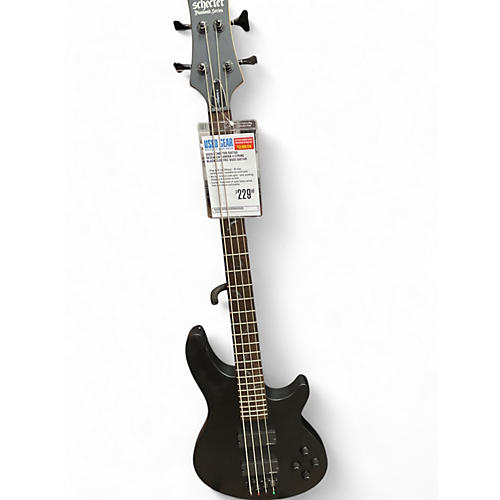 Schecter Guitar Research Used Schecter Guitar Research Damien 4 String Black Electric Bass Guitar Black