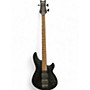 Used Schecter Guitar Research Damien 4 String Black Electric Bass Guitar Black