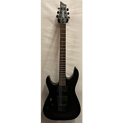 Schecter Guitar Research Used Schecter Guitar Research Damien 6 Black Solid Body Electric Guitar