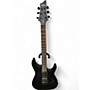 Used Schecter Guitar Research Damien 6 Black Solid Body Electric Guitar Black