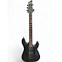 Used Schecter Guitar Research Damien 6 Black Solid Body Electric Guitar Black