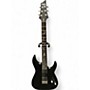 Used Schecter Guitar Research Damien 6 Black Solid Body Electric Guitar Black