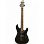 Used Schecter Guitar Research Damien 6 Flat Black Solid Body Electric Guitar Flat Black