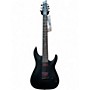 Used Schecter Guitar Research Damien-7 Satin Black Solid Body Electric Guitar Satin Black