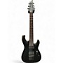 Used Schecter Guitar Research Damien 7 String Black Solid Body Electric Guitar Black