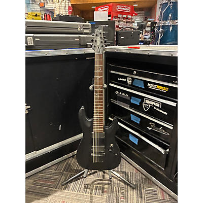 Used Schecter Guitar Research Damien 7 String Black Solid Body Electric Guitar