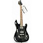 Used Schecter Guitar Research Used Schecter Guitar Research Damien Elite 6 Black Solid Body Electric Guitar Black