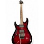 Used Schecter Guitar Research Damien Elite 6 Left Handed Red Electric Guitar Red