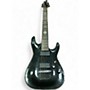 Used Schecter Guitar Research Damien Elite 7 Black Solid Body Electric Guitar Black