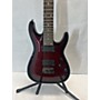 Used Schecter Guitar Research Used Schecter Guitar Research Damien Elite-7 Candy Apple Red Solid Body Electric Guitar Candy Apple Red