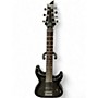 Used Schecter Guitar Research Damien Elite 7 Trans Black Solid Body Electric Guitar Trans Black