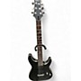 Used Schecter Guitar Research Damien Platinum 6 BLACK Solid Body Electric Guitar BLACK
