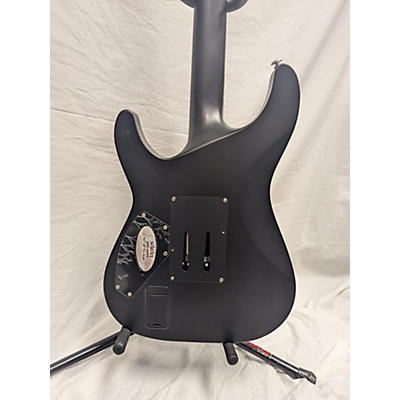 Schecter Guitar Research Used Schecter Guitar Research Damien Platinum 6 Floyd Rose Black Solid Body Electric Guitar