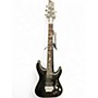 Used Schecter Guitar Research Damien Platinum Flat Black Solid Body Electric Guitar Flat Black