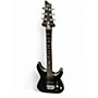 Used Schecter Guitar Research Damien Platinum Satin Black Solid Body Electric Guitar Satin Black