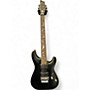 Used Schecter Guitar Research Damien Platinum Satin Black Solid Body Electric Guitar Satin Black