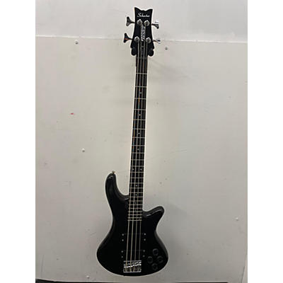 Schecter Guitar Research Used Schecter Guitar Research Deluxe 4 Black Electric Bass Guitar