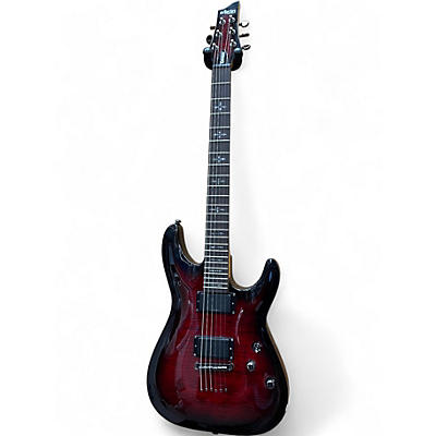 Used Schecter Guitar Research Demon 6 2 Color Sunburst Solid Body Electric Guitar