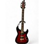 Used Schecter Guitar Research Demon 6 Black Cherry Solid Body Electric Guitar Black Cherry