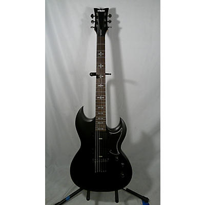 Schecter Guitar Research Used Schecter Guitar Research Demon 6 Black Solid Body Electric Guitar