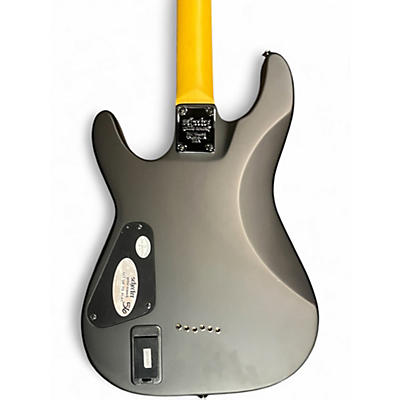 Used Schecter Guitar Research Demon 6 Black Solid Body Electric Guitar